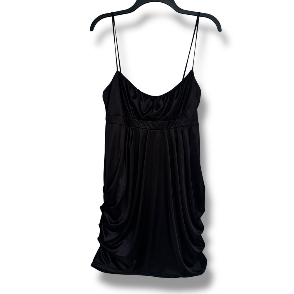 Y2K Black Whimsigoth Dress L Dark Romantic 90s Witchy Goth Witchcore Hypnotic